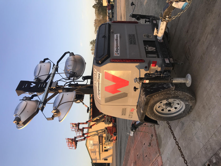 2019 Wacker Neuson LTV6L-MH Wacker Neuson LTV6L Mobile Light Tower w/Fuel Level Sensor Installed