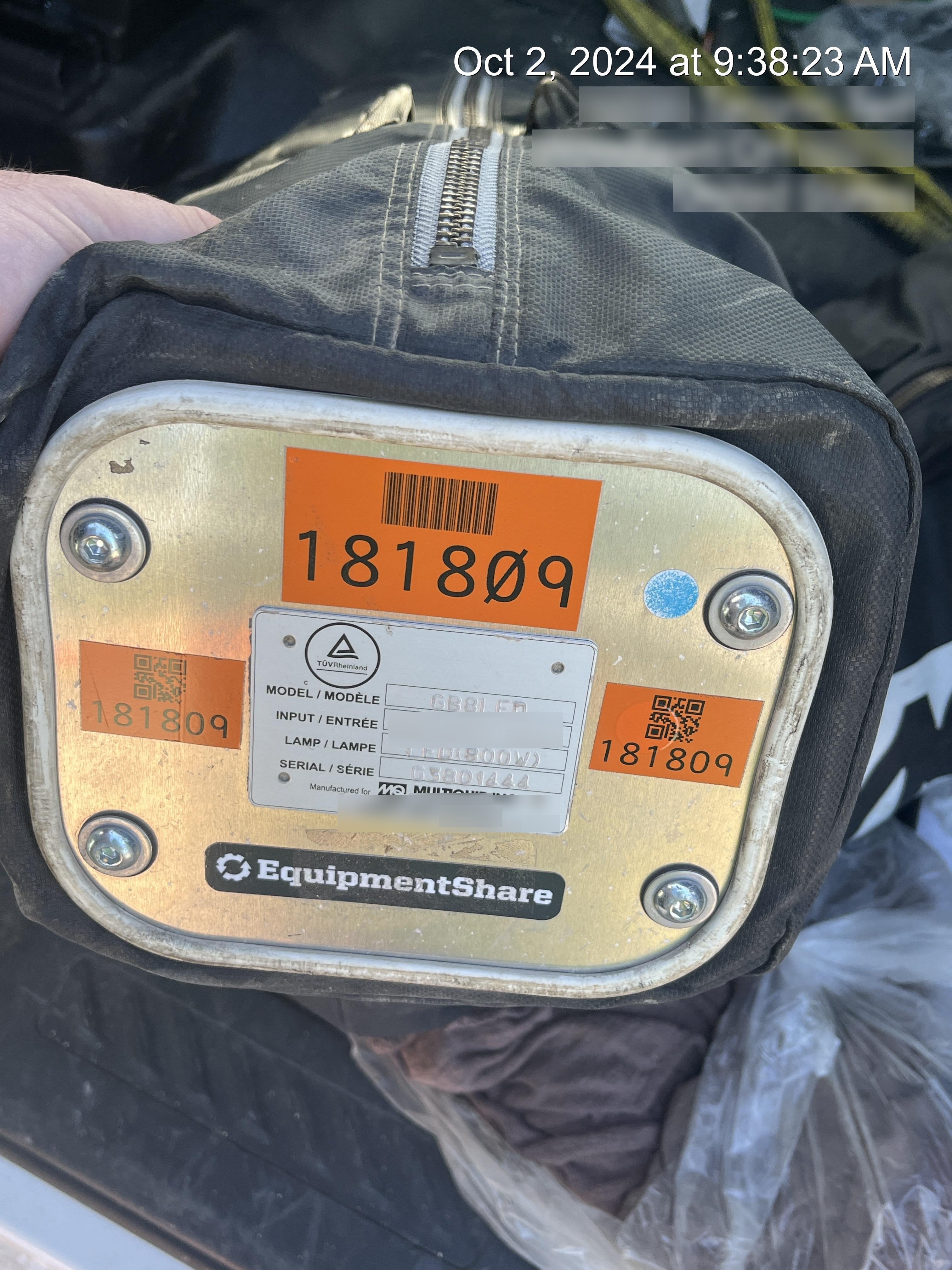 2021 MULTIQUIP GB8LED