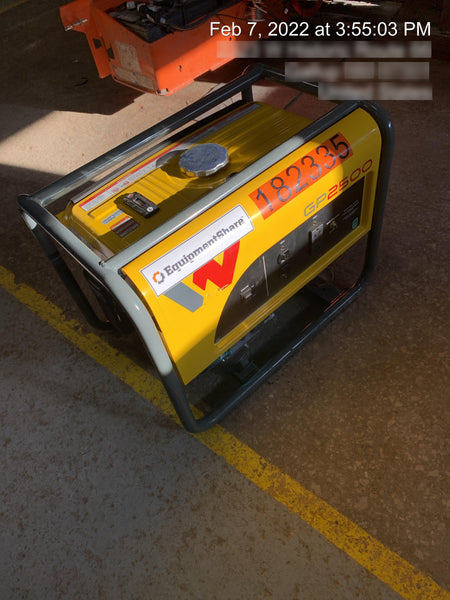 2021 WACKER NEUSON GP2500A