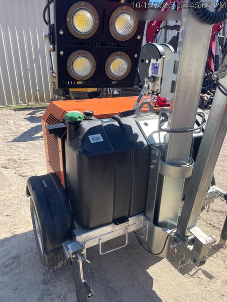 2024 Wanco WLTT-4MM4K Diesel, Deep Sea Controller, Shore Power Plug, Auto Start, (4) 350W LED Floodlights, 4kW Generator, 60 Gal Fuel Tank, 2" Ball, T3
