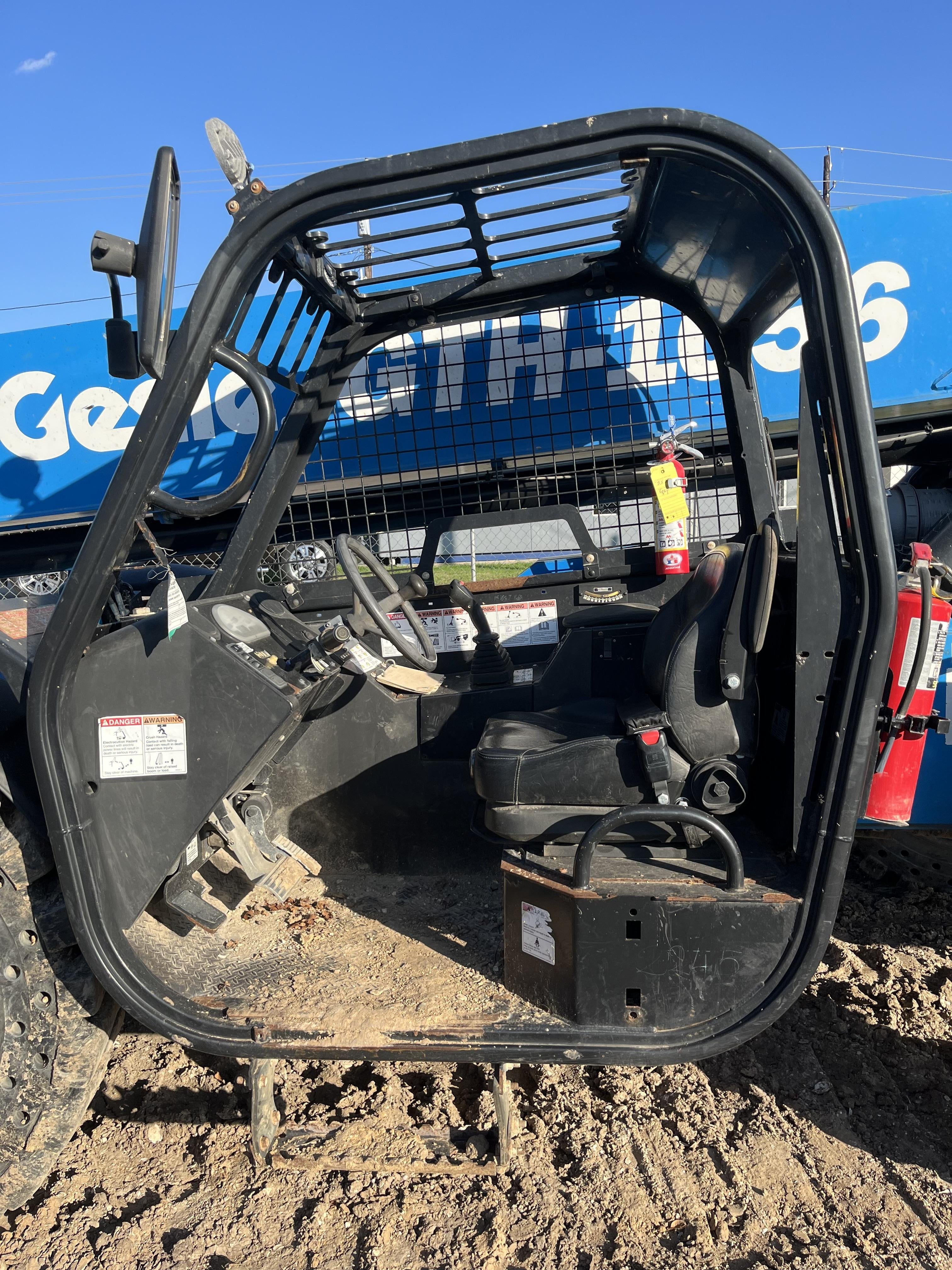 2017 Genie GTH-1056 Genie GTH1056, Solid Tires, 60" carriage, Open ROPS