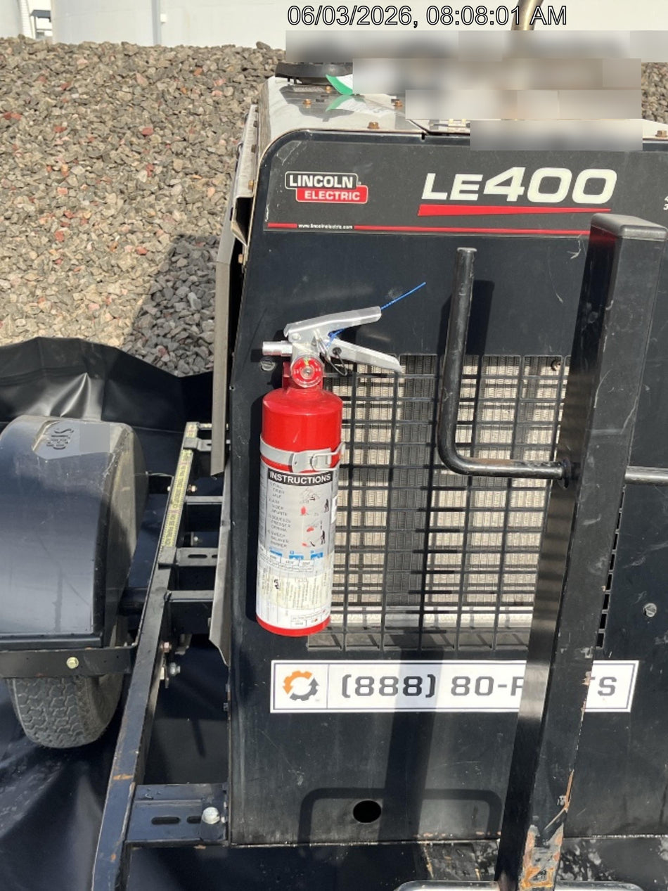 2024 Lincoln Electric LE400 Kubota V1505, Trlr, Cable Rack, Light Kit, ES Decals, T3