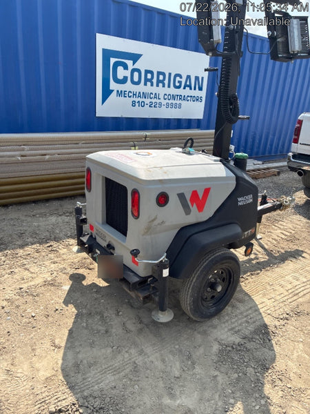 2024 Wacker Neuson LTT4 Diesel, Kohler KDW702, Deep Sea Controller, Auto Start, LED 320W, Bypass Outlet, T3