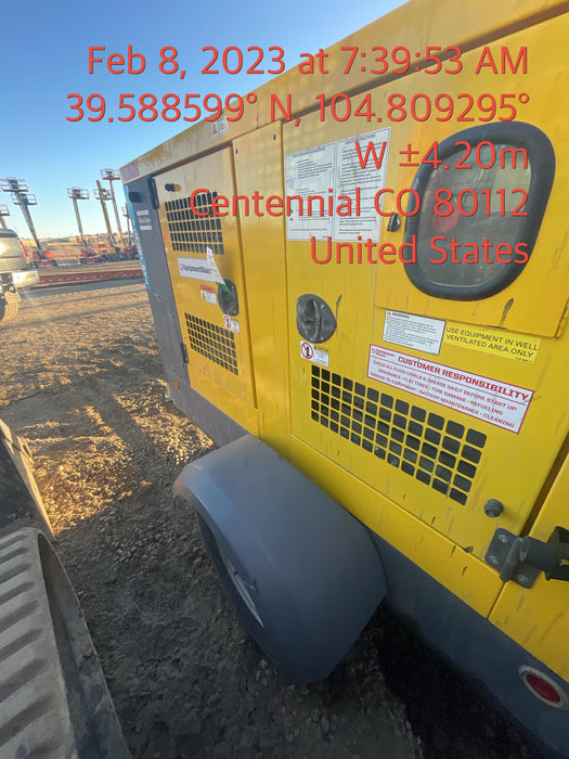 2020 ATLAS COPCO PAS 100 HF CS Enclosed