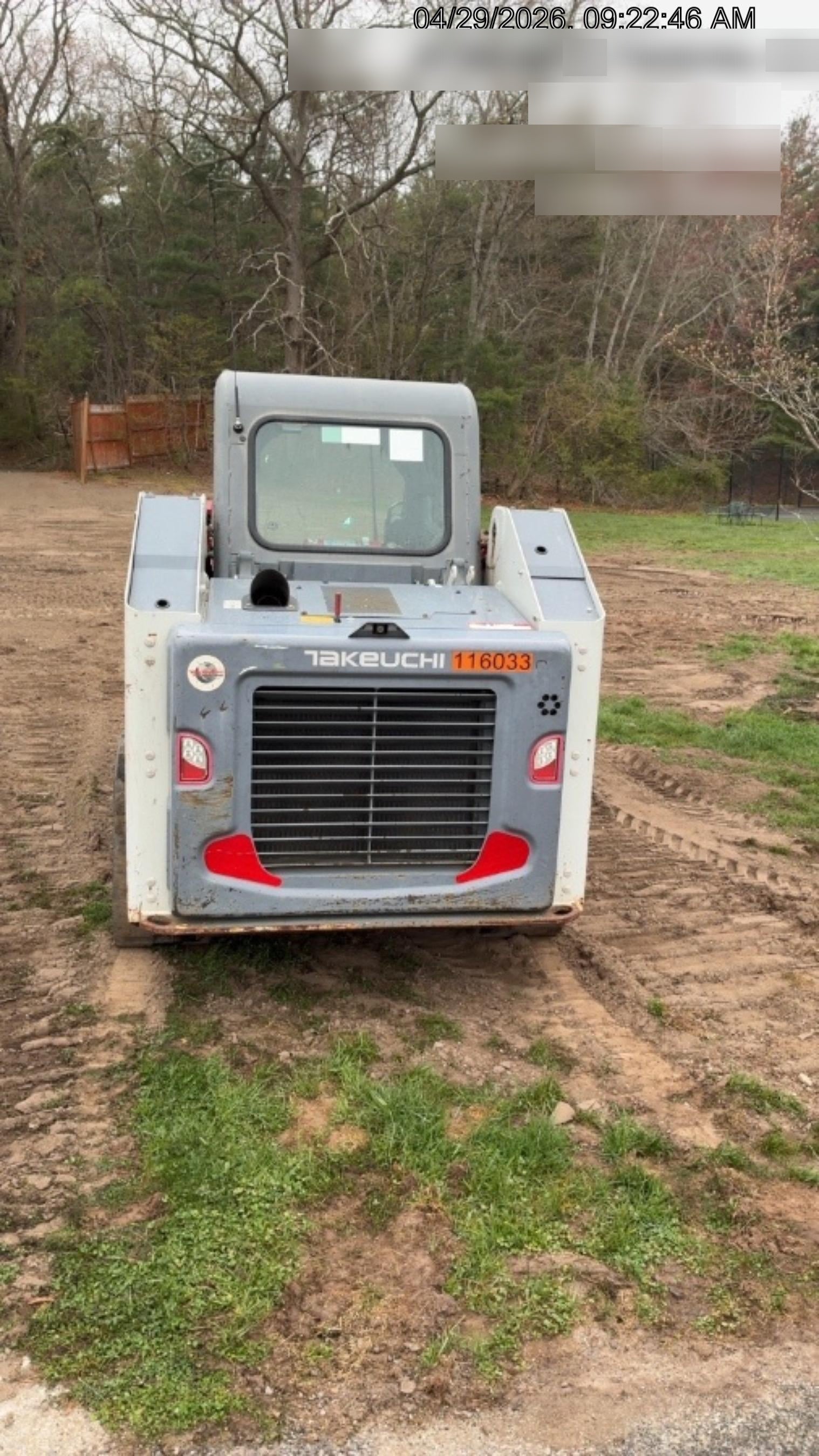 2020 Takeuchi TL6CR Cab/Heat/Air, Hydraulic QC
