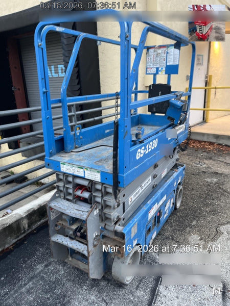 2020 Genie GS-1930 Fixed rails with chain entry gate - Pre A92.20