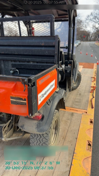 Kubota RTV-X1140W-H Plastic Canopy, Windshield Acrylic Clear, LED Strobe Light, Wire Harness Kit, Back up Alarm