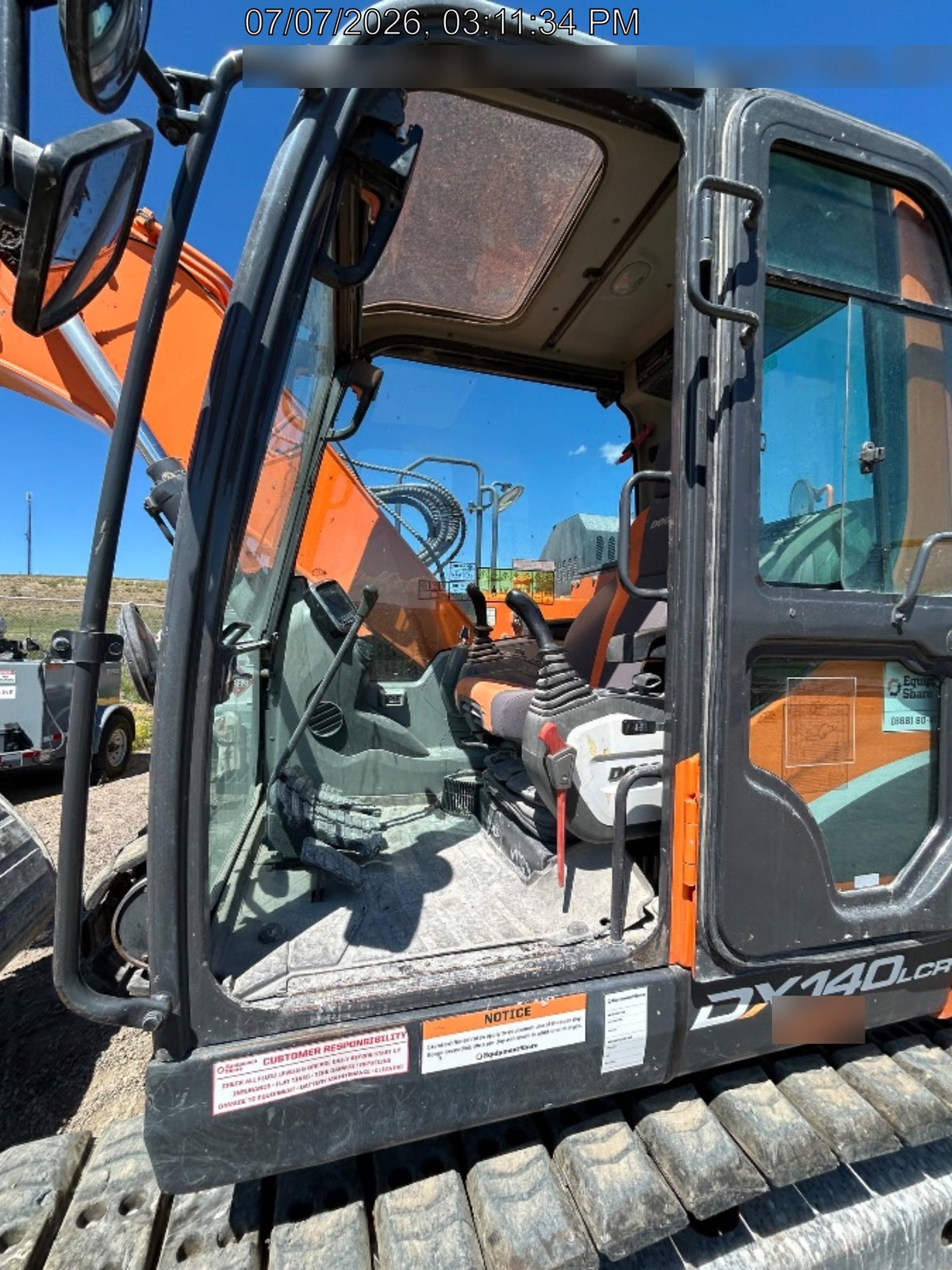 2019 DOOSAN DX140LCR-5
