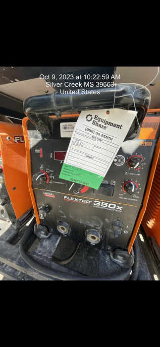 2021 LINCOLN ELECTRIC FLEXTEC 350X