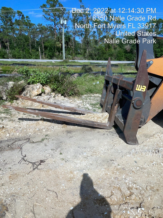 2019 WERK-BRAU 96" Loader Fork Carriage - Werk-Brau