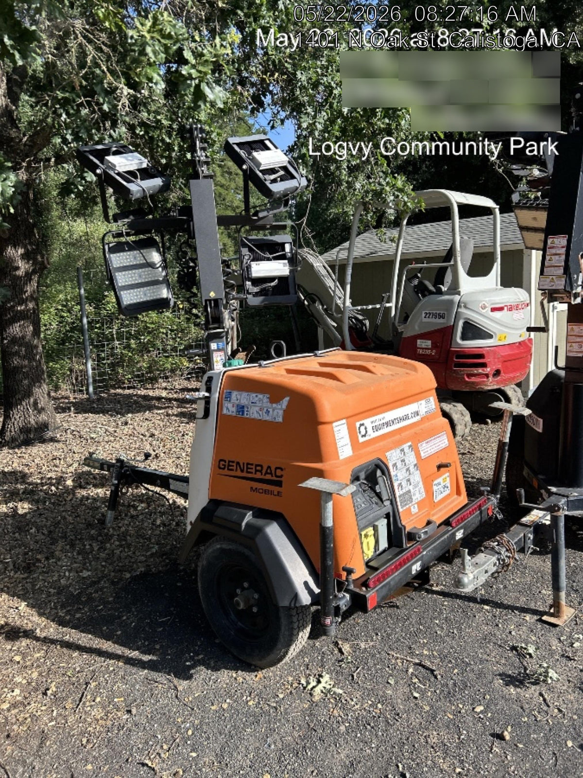 2023 Generac MLT2 Diesel, Flex Switch 120V Input, Powerzone Controller, (4) 320W LED Lights, 4kW Generator, 39.9 Gal Fuel Tank, 2" Ball, T3