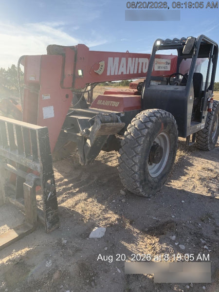2018 Manitou 12042 Manitou MTA 12042 w/Open ROPS, Work Lights/Strobe, Aux Hyd, Solid Tires, Lift Hook, 66" Carriage, 72" Forks, Outriggers