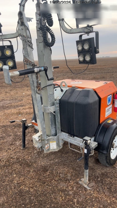 2024 Wanco WLTT-4MM4K Diesel, Deep Sea Controller, Shore Power Plug, Auto Start, (4) 350W LED Floodlights, 4kW Generator, 60 Gal Fuel Tank, 2" Ball, T3