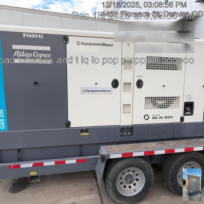 2022 ATLAS COPCO QAS 235
