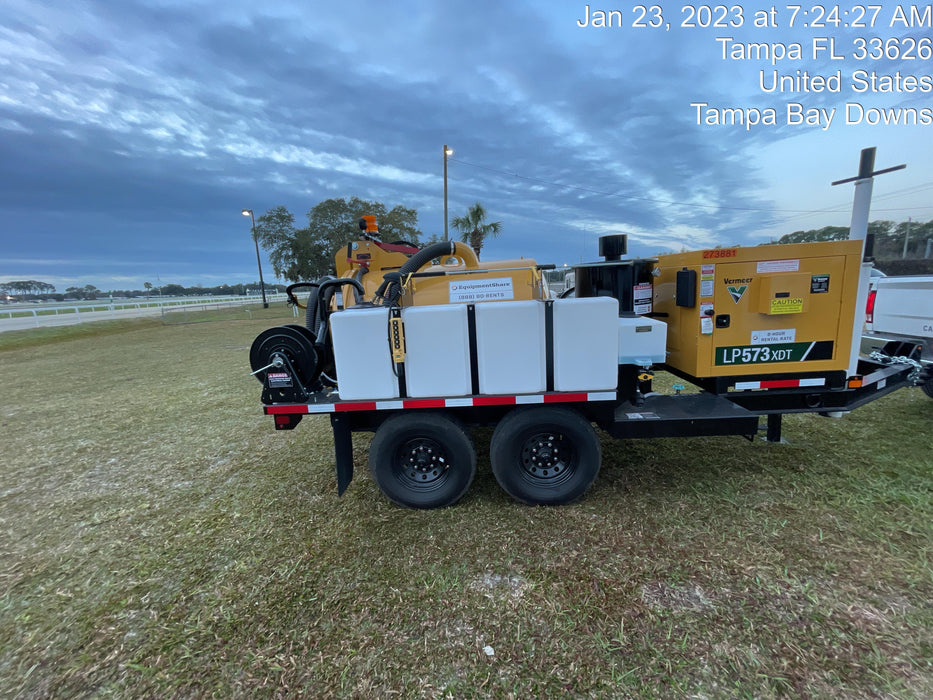 2023 Vac-Tron LP573XDT T4 Koehler Diesel Engine, 500 Gallon Debris Tank, x2 100 Gallon Water Tanks