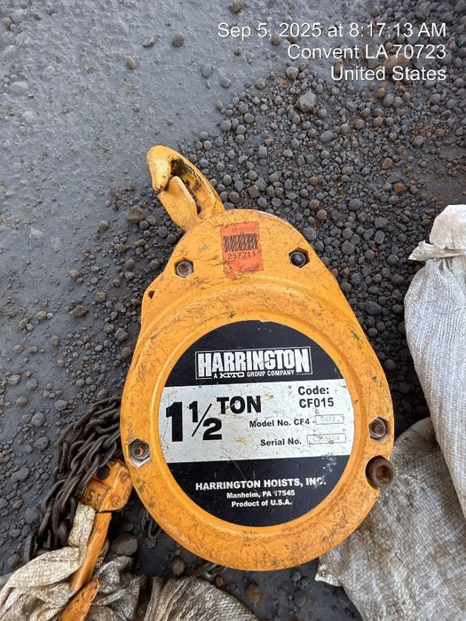 2022 HARRINGTON CF015-20