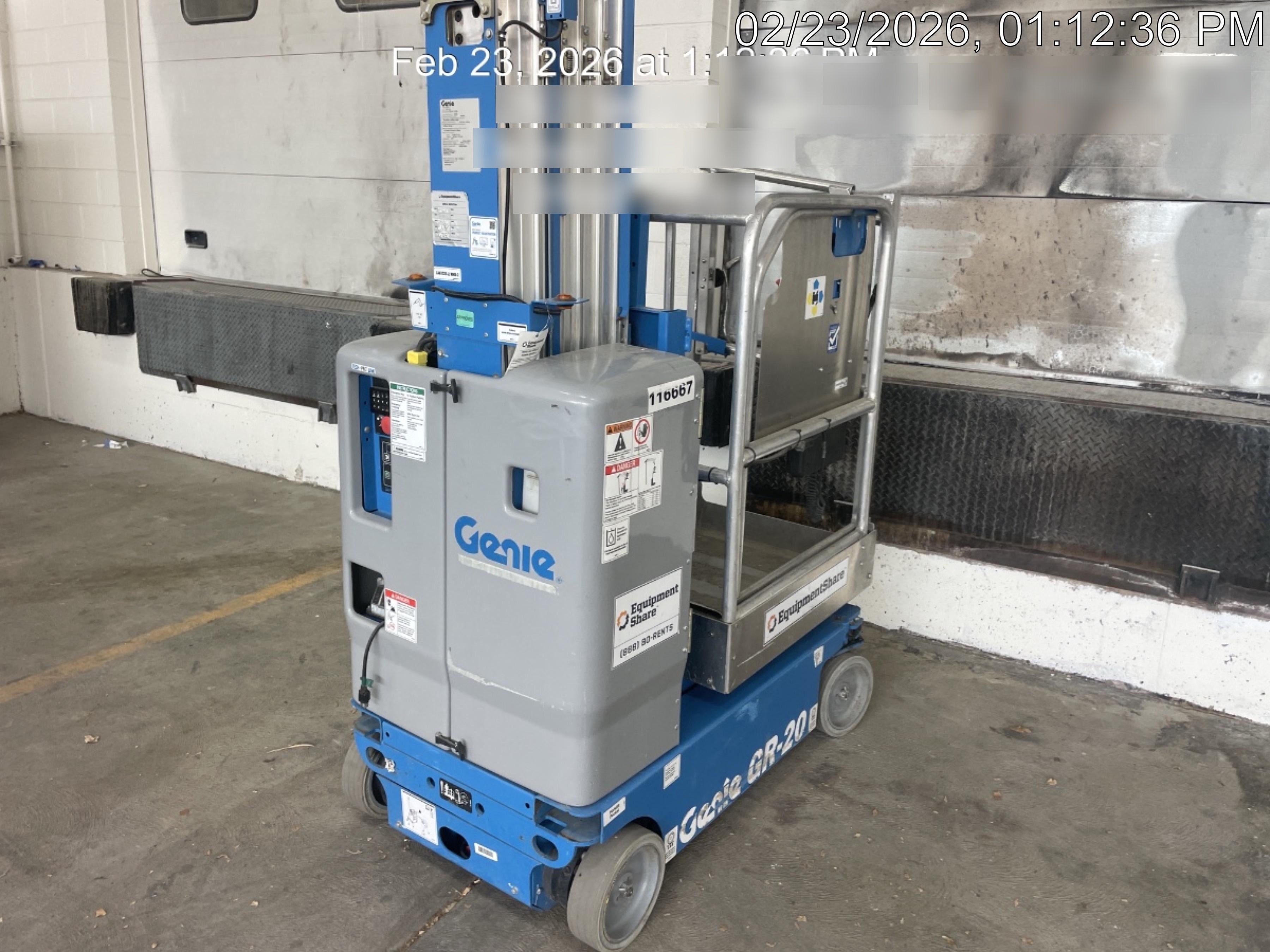 2020 GENIE GR-20