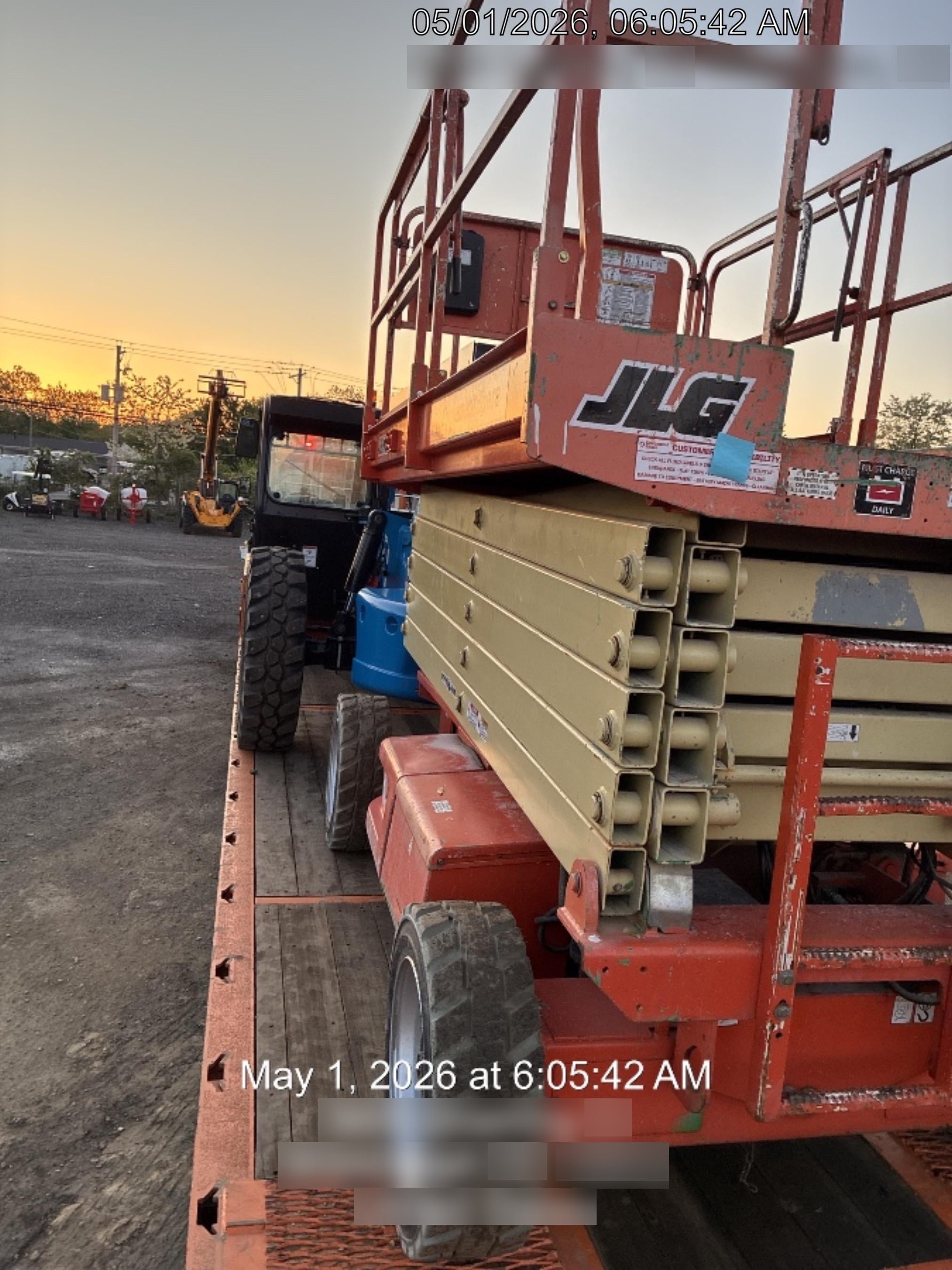2007 JLG 4069LE Standard Rental Specs