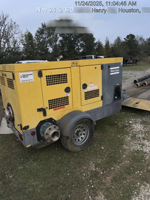 2020 ATLAS COPCO PAS 150 HF CS Enclosed