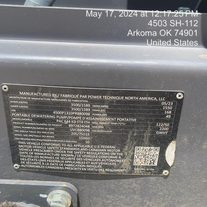 2023 ATLAS COPCO PAC F44 KD