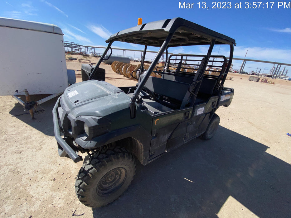 Kawasaki Mule PRO-DXT Kawasaki Mule PRO-DXT Diesel Utility Cart w/Alarm/Beacon, Hard Top, ES Track Hardware