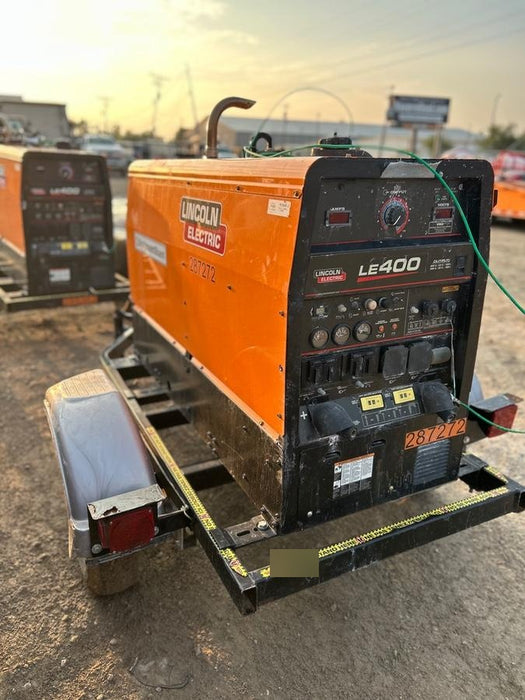 2023 Lincoln Electric LE400 Kubota V1505, Trlr, Cable Rack, Light Kit, ES Decals, T3