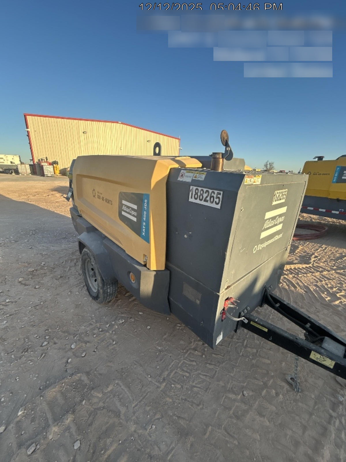 2021 ATLAS COPCO XATS400 CWK