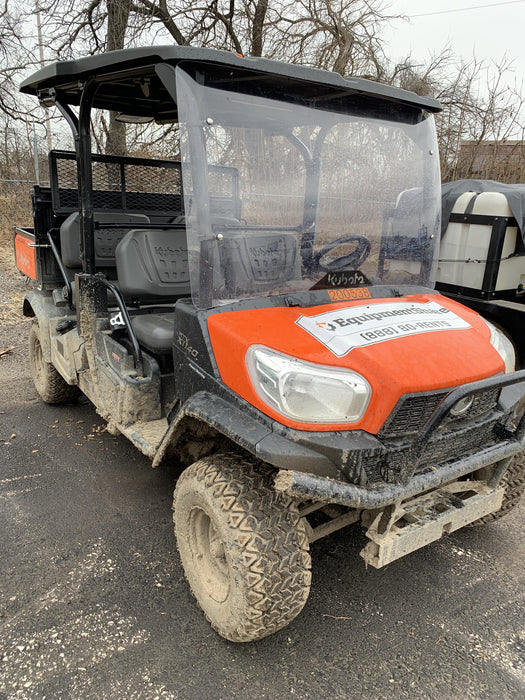 2022 Kubota RTV-X1140W-H Plastic Canopy, Windshield Acrylic Clear, LED Strobe Light, Wire Harness Kit, Back up Alarm