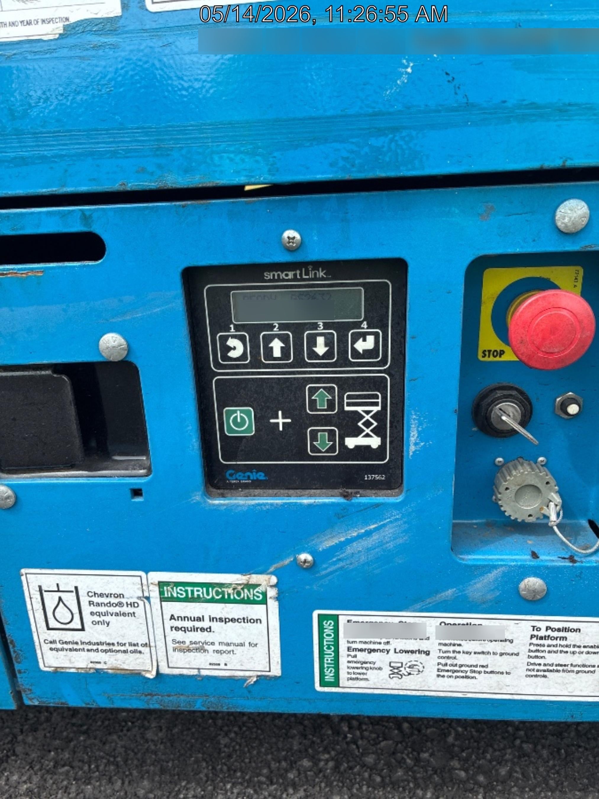 2020 GENIE GS-2632