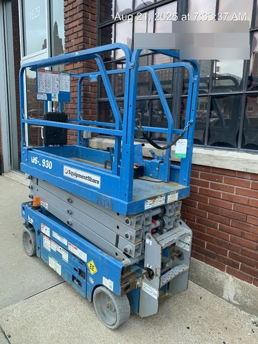 2019 Genie GS-1930 Genie GS-1930 Standard Options, EE Rated