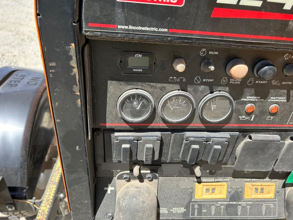 2022 Lincoln Electric LE400 Kubota V1505, Trlr, Cable Rack, Light Kit, ES Decals, T3