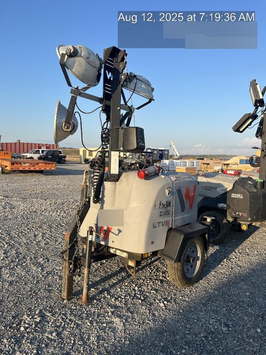 2019 Wacker Neuson LTV6K-MH Power mast, 1100W MH, Fuel Sensors, Wiring Harness