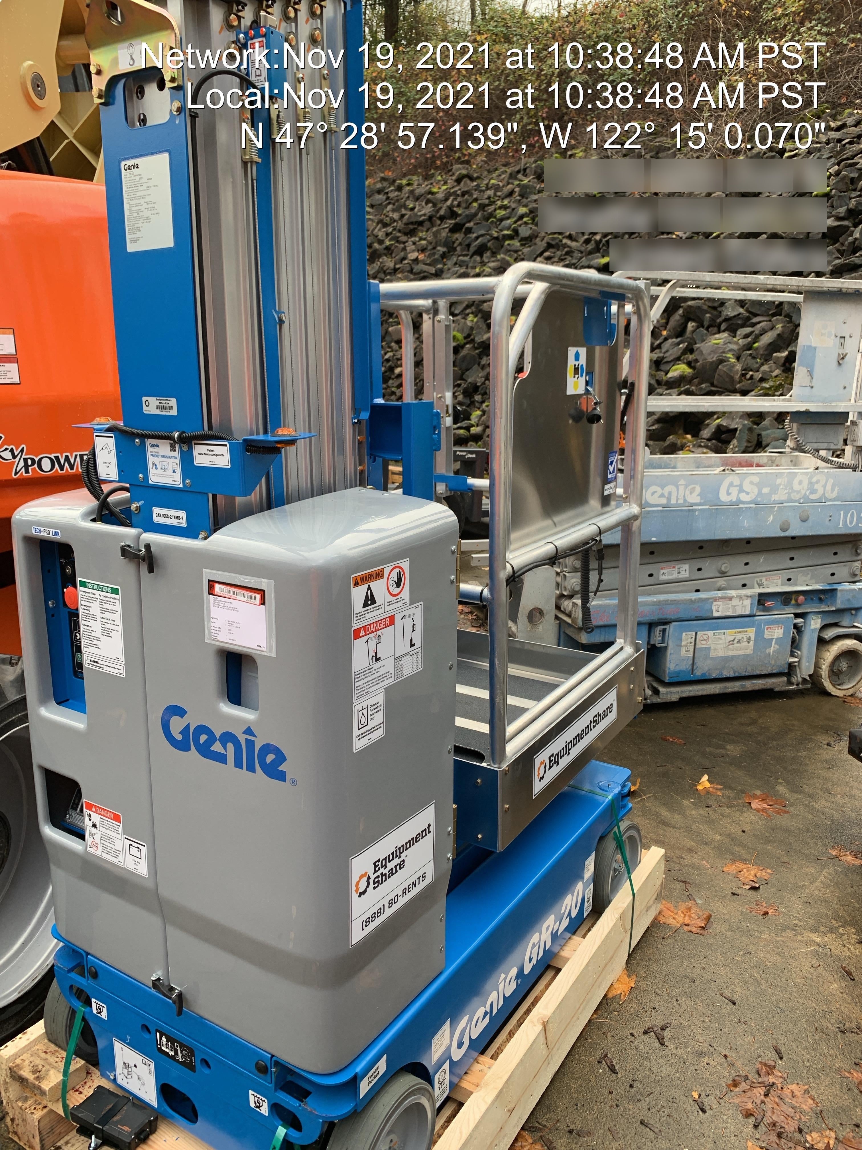 2021 GENIE GR-20
