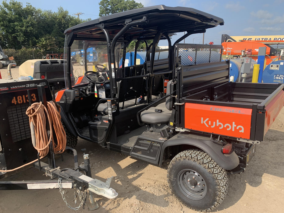 2021 Kubota RTV-X1140W-H Plastic Canopy, Windshield Acrylic Clear, LED Strobe Light, Wire Harness Kit, Back up Alarm