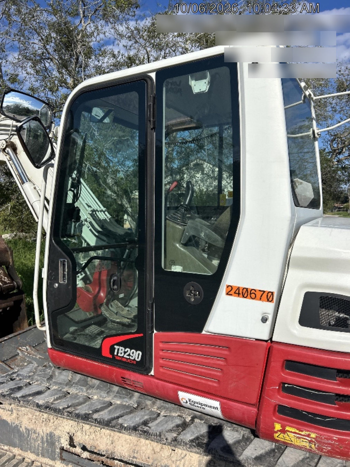 2022 TAKEUCHI TB290-CR