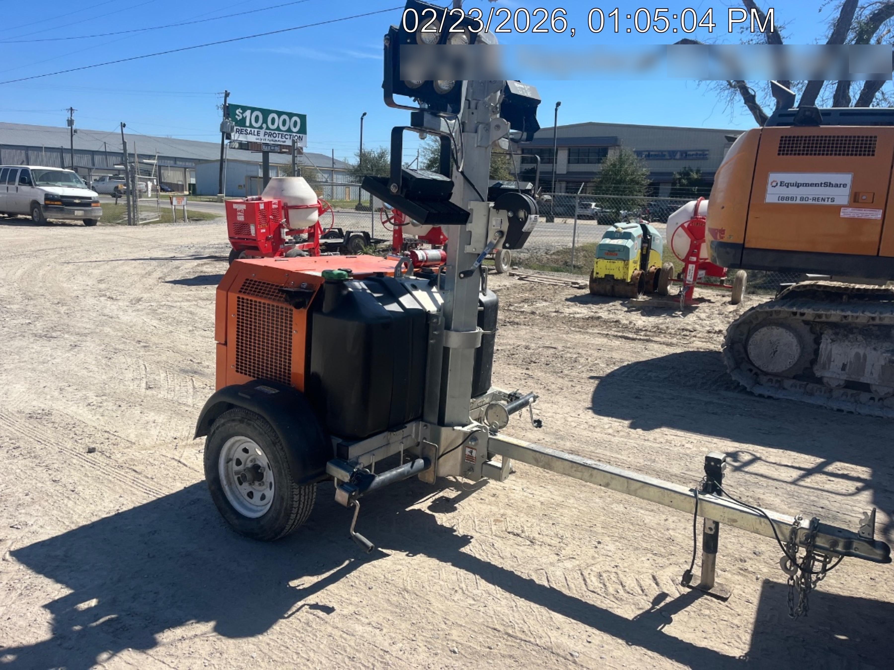 2024 Wanco WLTT-4MM4K Diesel, Deep Sea Controller, Shore Power Plug, Auto Start, (4) 350W LED Floodlights, 4kW Generator, 60 Gal Fuel Tank, 2" Ball, T3