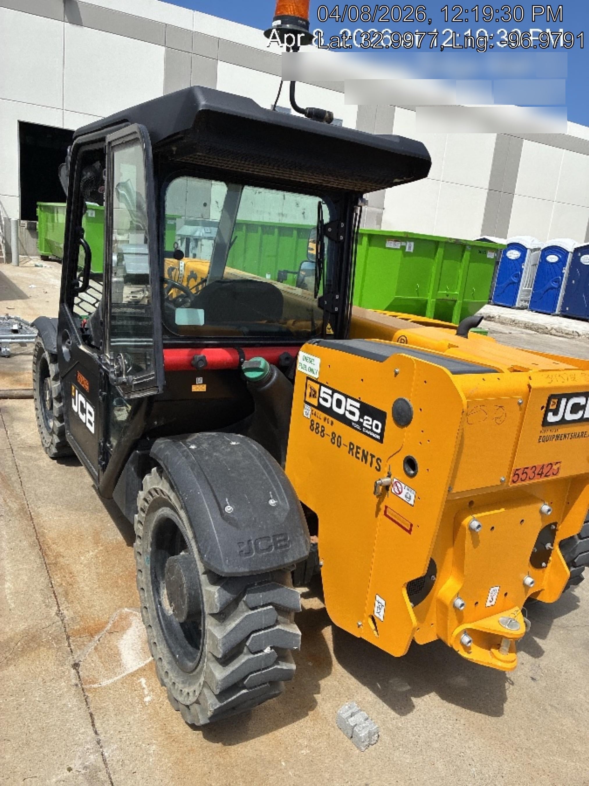 2025 JCB 505-20TC