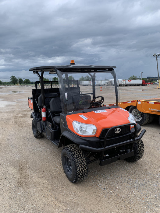2021 Kubota RTV-X1140W-H Plastic Canopy, Windshield Acrylic Clear, LED Strobe Light, Wire Harness Kit, Back up Alarm