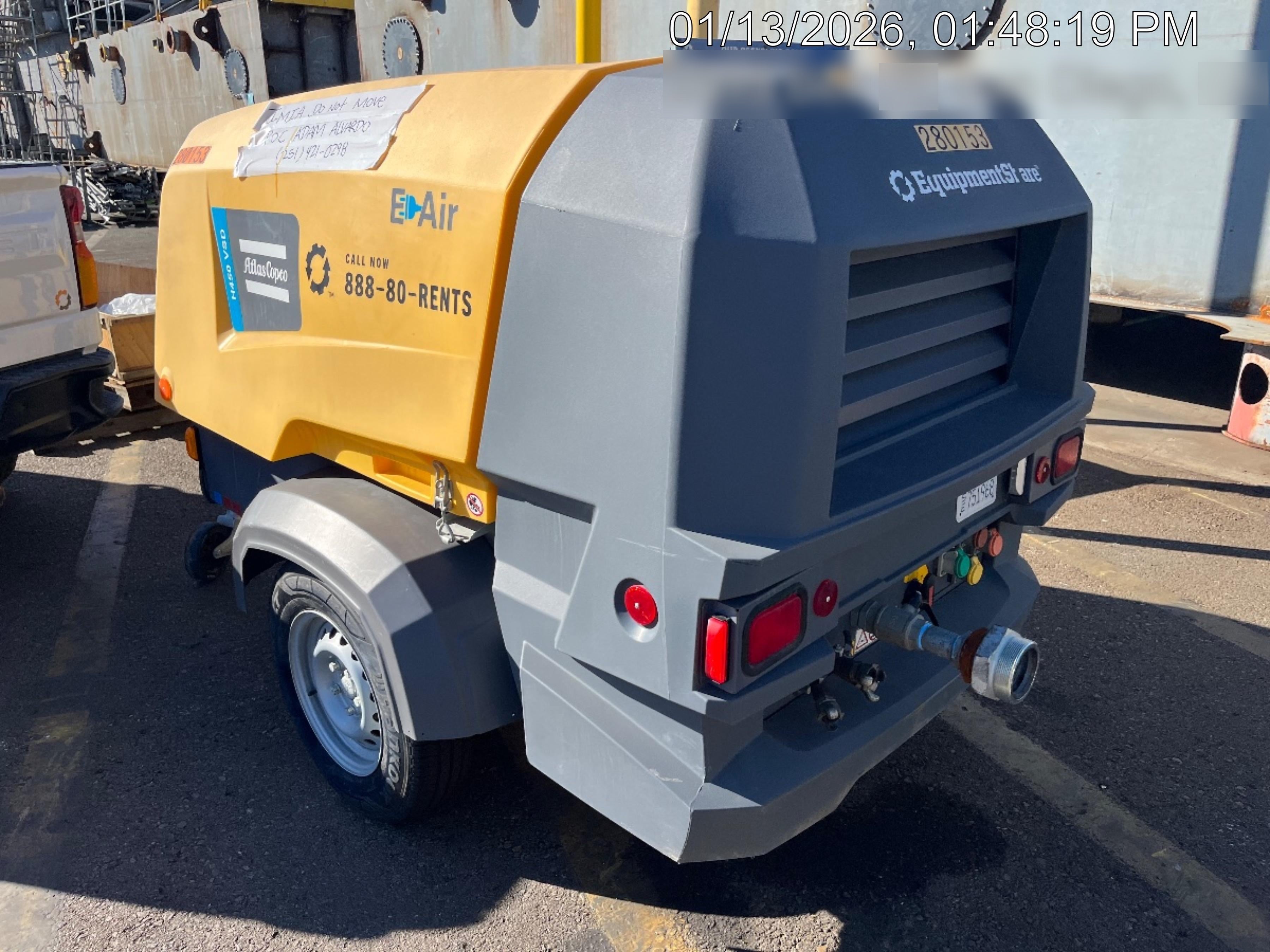 2022 ATLAS COPCO E-AIR H450