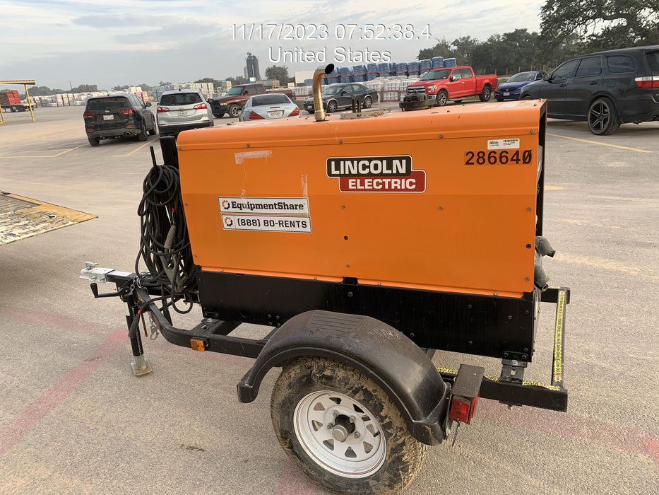 2022 Lincoln Electric LE400 Kubota V1505, Trlr, Cable Rack, Light Kit, ES Decals, T3