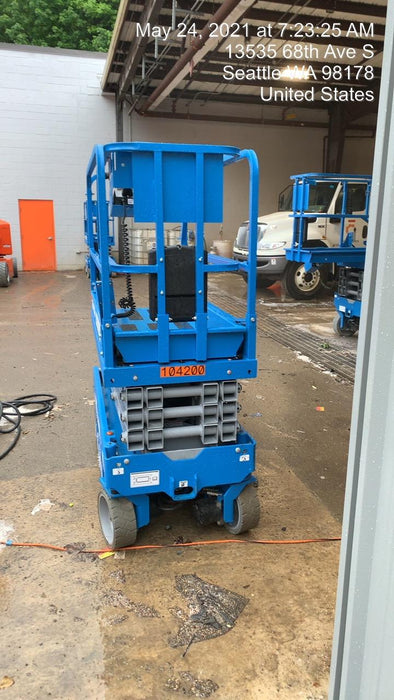 2020 Genie GS-1930 Standard Machine, 800W Inverter