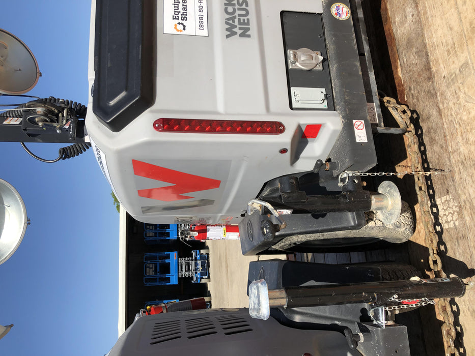 2019 Wacker Neuson LTV6L-MH Mobile Light Tower w/Fuel Level Sensor Installed