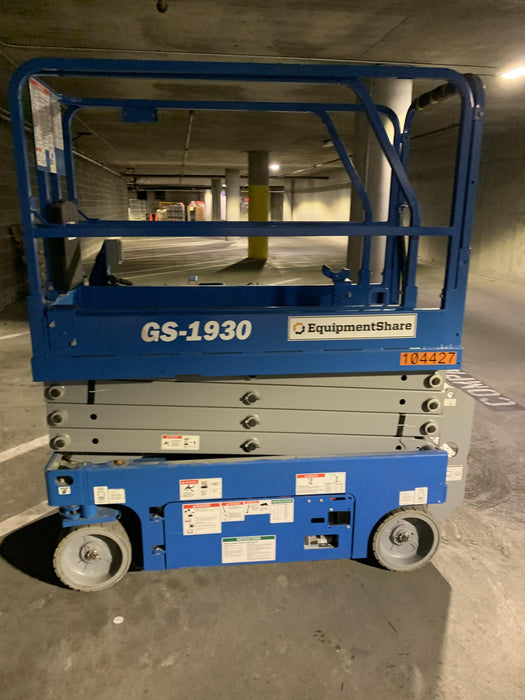 2020 Genie GS-1930 Standard Machine, 800W Inverter