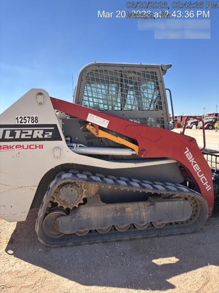 2020 Takeuchi TL12R2-CR Cab/Heat/Air, Hydraulic QC