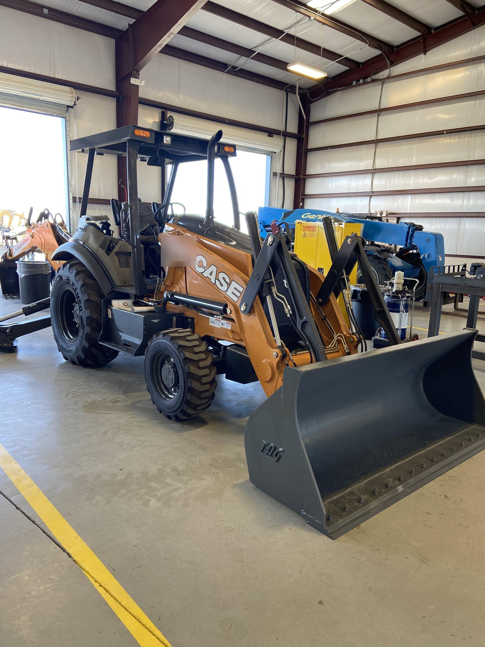 2020 Case 580N EP Canopy, 4WD, Standard Stick, Pilot Controls, 1 Way Hydraulics, Ride Control, TAG Manual QC