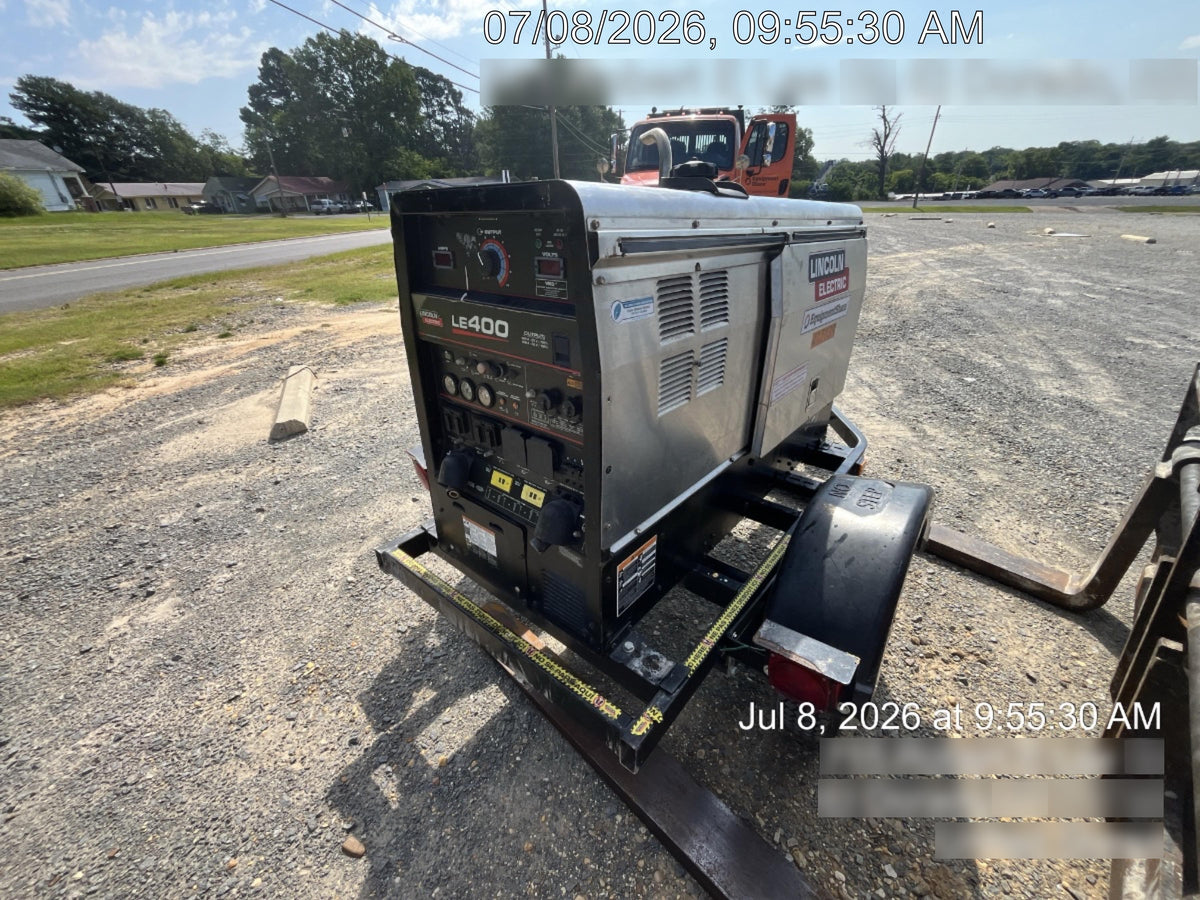 2024 Lincoln Electric LE400 Kubota V1505, Trlr, Cable Rack, Light Kit, ES Decals, T3
