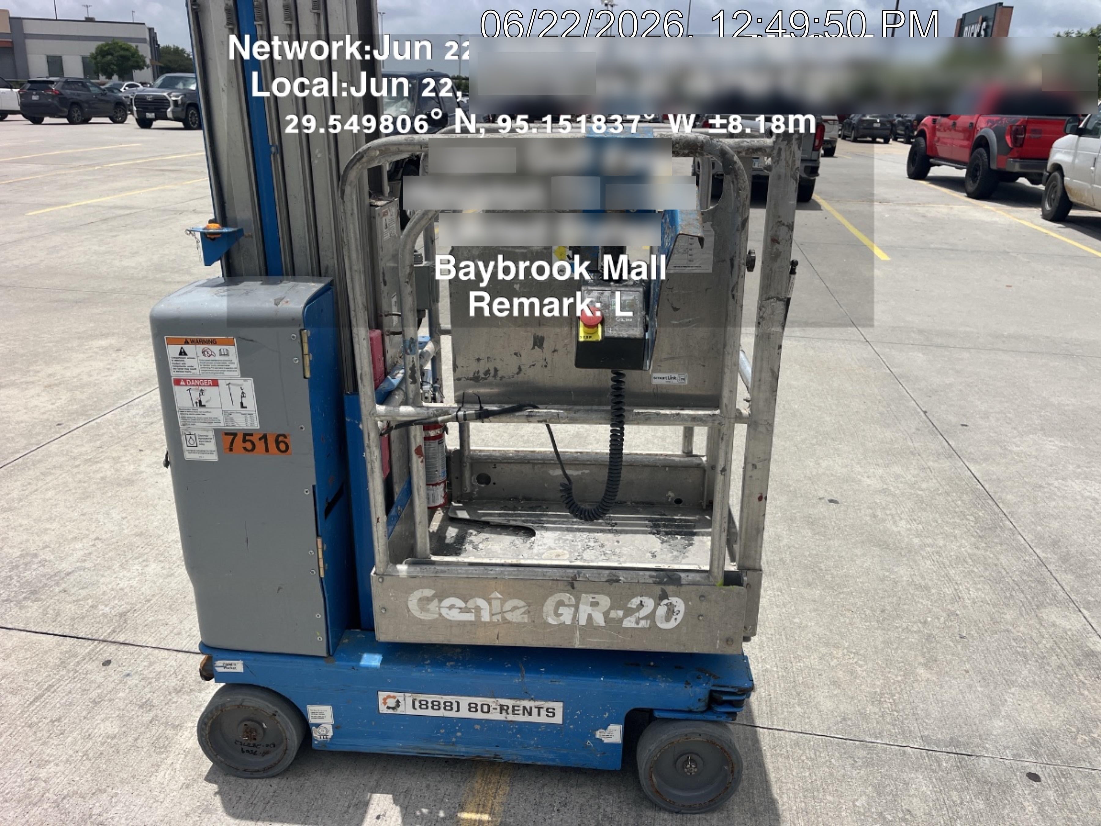 2018 GENIE GR-20