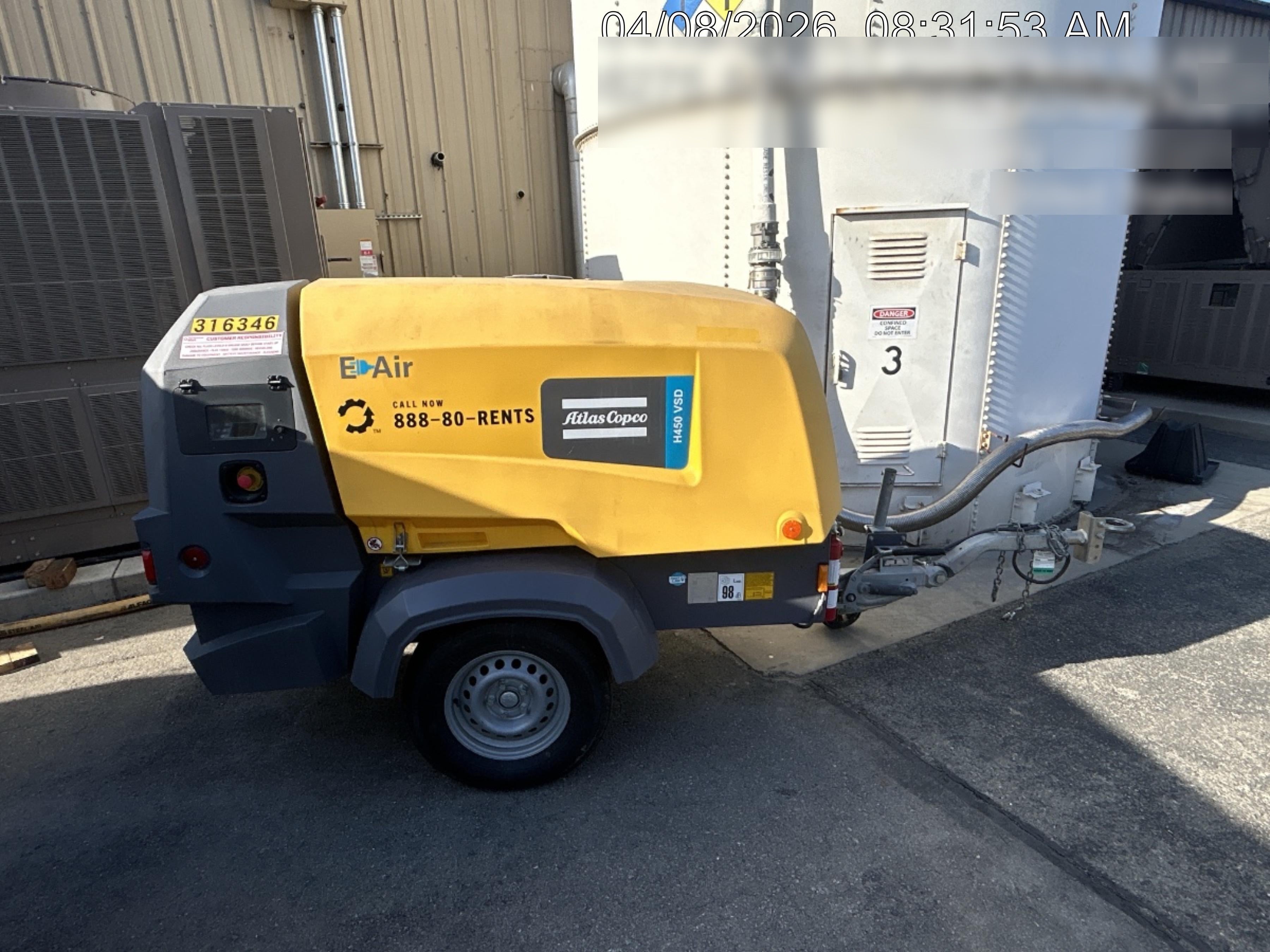 2023 ATLAS COPCO E-AIR H450