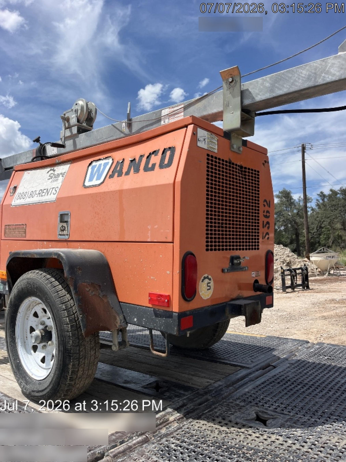 2017 WANCO WLT-4M