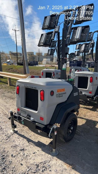 2024 Wacker Neuson LTT4 Diesel, Kohler KDW702, Deep Sea Controller, Auto Start, LED 320W, Bypass Outlet, T3